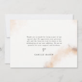 ボホエレガントボタニカルサンキューカード サンキューカード (裏面)