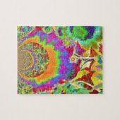 ボホエレガントボヘミアのレトロなヒメシ ジグソーパズル (横)