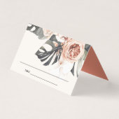 ボホエレガントラストモンストレラ牡丹フローラ結婚ズ (正面)