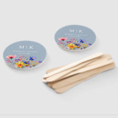 ボホエレガントワイルドフラワー結婚ズ ハンドファン (組立なし)