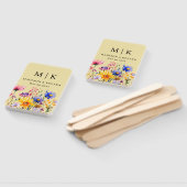 ボホエレガントワイルドフラワー結婚ズ ハンドファン (組立なし)