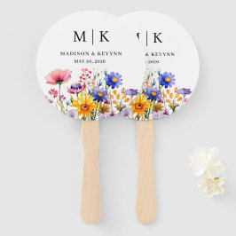 ボホエレガントワイルドフラワー結婚ズ ハンドファン