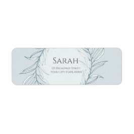 ボホエレガントワイルドフラワー結婚ズ ラベル