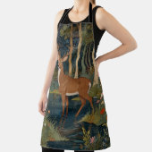 ボホエレガントー素朴なウッドランドシカ エプロン (インサイチュ)