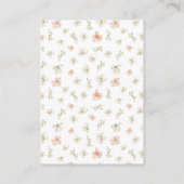 ボホエレガント新婦の部屋レシピリクエスト エンクロージャーカード (裏面)