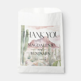 ボホエレガント砂漠の風景サボテン結婚ズ フェイバーバッグ