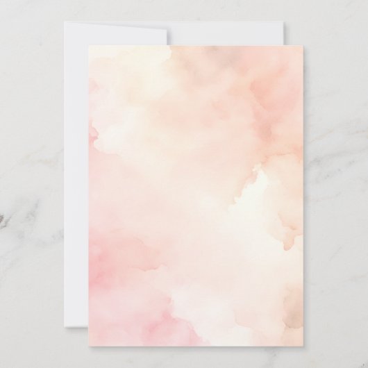 ボホエレガント砂漠の風景サボテン結婚ズ 招待状 (裏面)