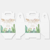 ボホエレガント素朴デザートサボツアーチベイビーシャワー フェイバーボックス (見開き)