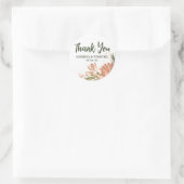 ボホエレガント花ありがとう ラウンドシール (バッグ)