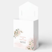 ボホエレガント赤面ピンクローズ緑金ゴールド フェイバーボックス (オープン)