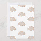 ボホエレファントベビージャーシャワー 招待状 (裏面)