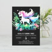 ボホエンチャントホース誕生日 招待状 (スタンド正面)