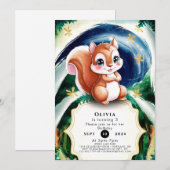 ボホエンチャントリス誕生日 招待状 (正面/裏面)