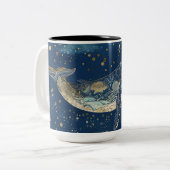 ボホエールマンダラマグ ツートーンマグカップ (正面左)