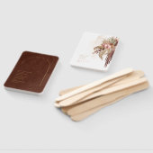 ボホオアシス結婚式 プログラムバーンドアンバーID959 ハンドファン (組立なし)