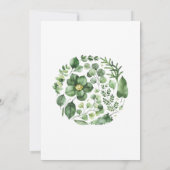 ボホオベイビーシャワー招待状、サクルエント招待状 招待状 (裏面)