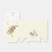 ボホオベビーイエローバシネットベイビーシャワー フェイバーボックス (折り畳みなし)