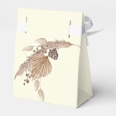 ボホオベビーイエローバシネットベイビーシャワー フェイバーボックス (裏面サイド)