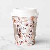 ボホオベビーフローラバーラップ紙カップ 紙コップ (左)