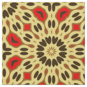 ボホオリエンタルカラフルモザイク幾何学模様 ファブリック (クローズアップ)