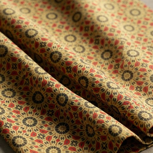 ボホオリエンタルカラフルモザイク幾何学模様 ファブリック