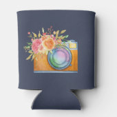 ボホオレンジカメラ&フローラブーケウォータカラー 缶クーラー (裏面)