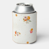 ボホオレンジコテージコアフローラブライダルシャワー名 缶クーラー (缶裏面)