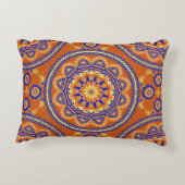 ボホオレンジタイルデザイン アクセントクッション (裏面)