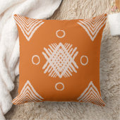 ボホオレンジトライバル クッション (ブランケット)