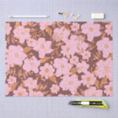 ボホオレンジラストすべての行事フローラ 薄葉紙 (クラフト)