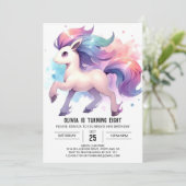 ボホオンラインホース誕生日 招待状 (スタンド正面)