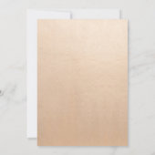 ボホオータムカボチャ秋インラブブライダルシャワーInv 招待状 (裏面)