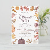 ボホオータムリタイアメントパーティー 招待状 (スタンド正面)