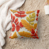 ボホオータムリーフ クッション (ブランケット)