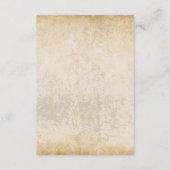 ボホオータムワイルドフラワー結婚ボタニーズ エンクロージャーカード (裏面)