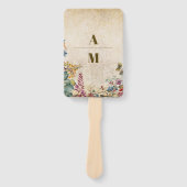 ボホオータムワイルドフラワー結婚ボタニーズ ハンドファン (正面)