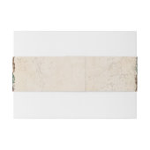 ボホオータムワイルドフラワー結婚ボタニーズ 招待状ベリーバンド (裏面例)