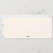 ボホオーナメントサラウンドフラットホリデーカード シーズンカード (裏面)