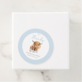 ボホカウブルーパンパスグラスボーイベビーシャワーの好意 フェイバータグ (インサイチュ)