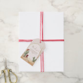 ボホカクタスアーチデザートカウボーイベビーシャワー感謝してい ギフトタグ (より糸付き)