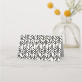 ボホカクタスベビーシャワー座席表 プレイスカード (裏面)