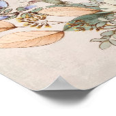 ボホカスタム引用文プリント標識 | パーソナライズされた引用文 ポスター (角)