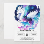 ボホカスタム誕生日 招待状 (正面/裏面)