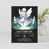 ボホカスタム誕生日 招待状 (スタンド正面)