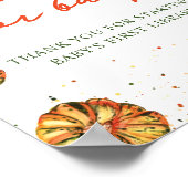 ボホカボチャはベビーポスターの本の途中だ ポスター (角)