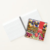 ボホカラバンレッド ノートブック (内部)