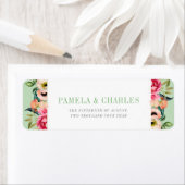 ボホカラフルの花縁ど ラベル (インサイチュ)