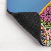 ボホカラフルギターマウスパッド マウスパッド (コーナー)