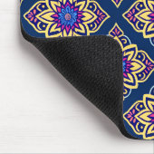 ボホカラフルシック幾何学模様 マウスパッド (コーナー)