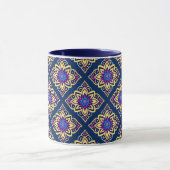 ボホカラフルシック幾何学模様 マグカップ (中央)